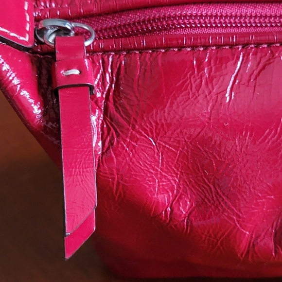 Coach Y2K Red Patent Leather Demi Mini Bag - Picture 6 of 14